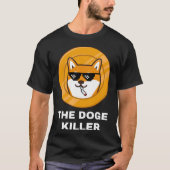 T-shirt Chien Tueur de chien Shiba Inu Token Chien Chien C (Devant)