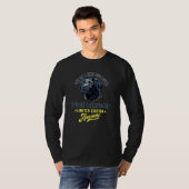 T-shirt Chien Unique Labrador Noir (Devant entier)