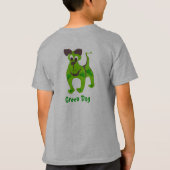 T-shirt Chien vert (Dos)