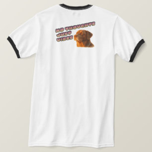 T-shirt Chien Vibes Sans Pensées