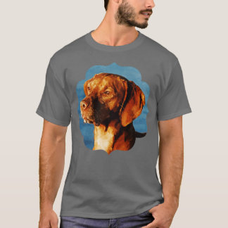 T-shirt Chien Vizsla Hachine hongroise