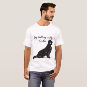 T-shirt Chien Walker (Devant entier)