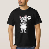 T-shirt Chien Westie têtu drôle (Devant)