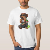 T-shirt Chien Wiener Viagra Boys Sebastian Murphy (Devant)