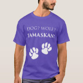T-shirt Chien Wolfamascan Propriétaire Amoureux de les chi (Devant)