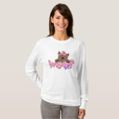 T-shirt Chien Woof de Yorkie (Devant entier)