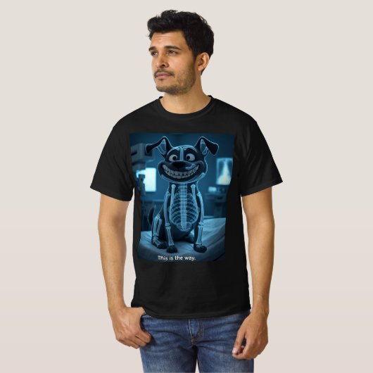 T-shirt Chien X-Ray (Devant entier)