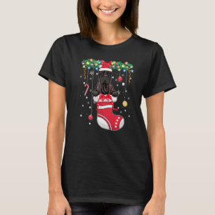 T-shirt Chien Xmas Cute Presa Canario en stock de Noël