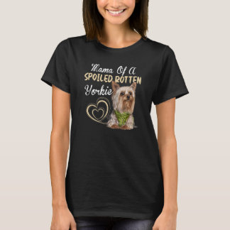 T-shirt Chien Yorkie     Maman Yorkie  Chien    