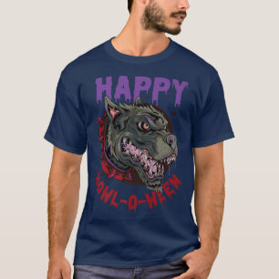 T-shirt Chien Zombie sur Halloween Dog Parade ou Howloween