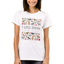T-shirt Chiens