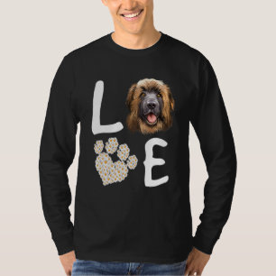T-shirt Chiens 365 Love Leonberger Chien Paw Secourt anima