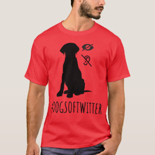T-shirt Chiens avec défis aveugles et sourds 1 LSBNBT rétr