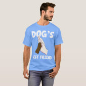 T-shirt Chiens Best Friend vintage (Devant entier)