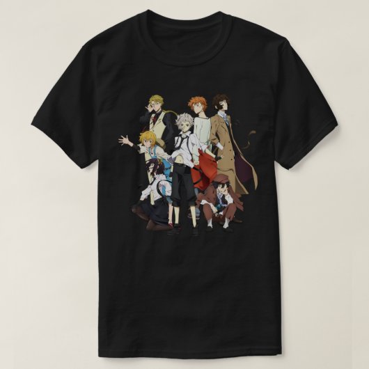 T-shirt Chiens Bungou Stray Wan 3 (Design devant)