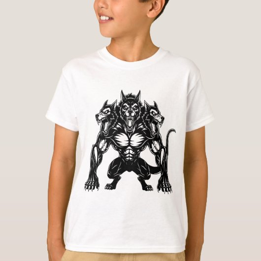T-shirt Chiens Cerbère (Devant)