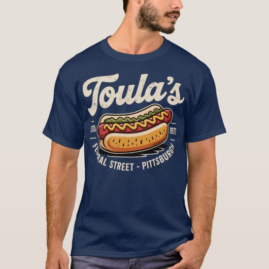 T-shirt Chiens chauds de Toula - Pittsburgh (Devant)