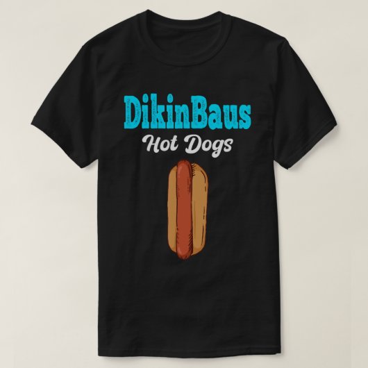 T-shirt Chiens Chauds DikinBaus (Design devant)