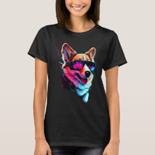 T-shirt Chiens Corgi Gallois Pembroke Corgis Gallois Pembr