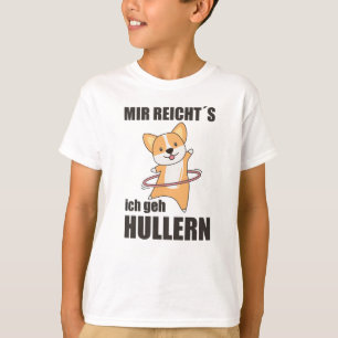 T-shirt Chiens Corgi le Hullern Sport mignon Chien drôle