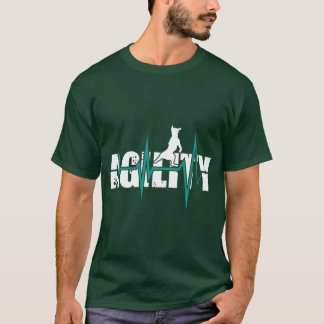T-shirt Chiens d'agilité garçon d'agilité