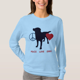 T-shirt Chiens d'amour de paix