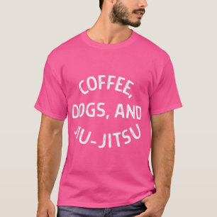 T-shirt Chiens De Café Et Chemise Jiu Jitsu - Bjj