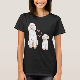T-shirt Chiens de caniche