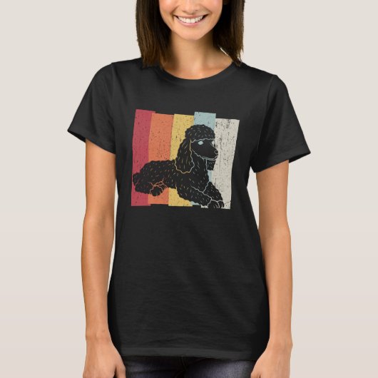 T-shirt Chiens de caniche (Devant)