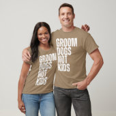 T-shirt Chiens de chambre pas Chiens Groomer Chiens Groomi (Unisexe)