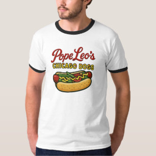 T-shirt Chiens de Chicago du pape Léo !