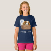 T-shirt Chiens de chiots (Devant entier)