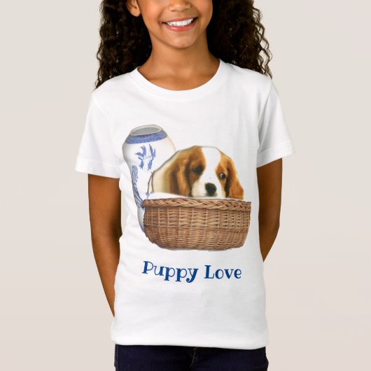 T-Shirt Chiens de chiots (Devant)