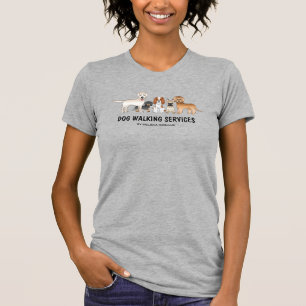 T-shirt Chiens de dessin animé mignons - Services de prome