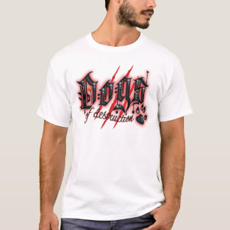 T-shirt Chiens de destruction