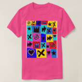 T-shirt Chiens de graffitis (Design devant)