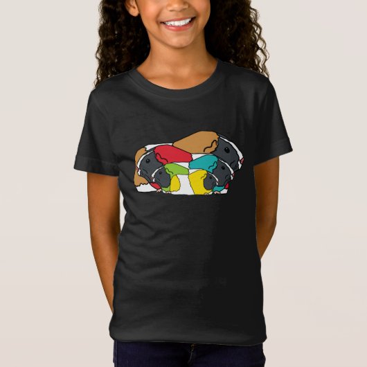 T-Shirt Chiens de Guinée (Devant)