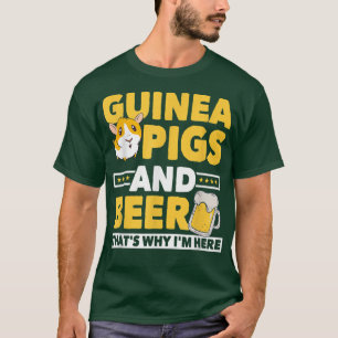 T-shirt Chiens de Guinée et Vêtements de bière Cadeaux Gui
