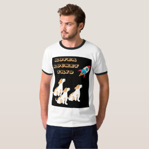 T-shirt Chiens de l'espace prêts pour le sauvetage Explora