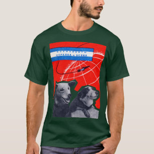 T-shirt Chiens de l'espace Strelka et Belka 1960