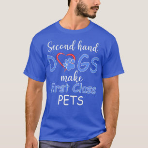 T-shirt Chiens de seconde main faire des animaux de premiè