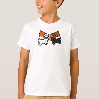 T-shirt Chiens de tir à la corde