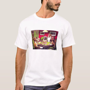 T-shirt CHIENS de TISONNIER par C.M. Coolidge - customisé