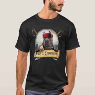 T-shirt Chiens Des Caraïbes Cute Black Cane Corso
