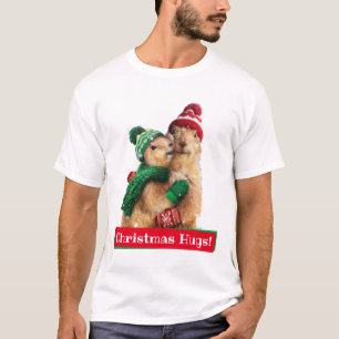 T-shirt Chiens des Prairies de Noël