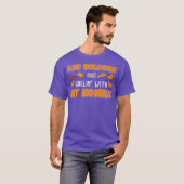 T-shirt Chiens D'Hôtes Et Bologne (Devant entier)