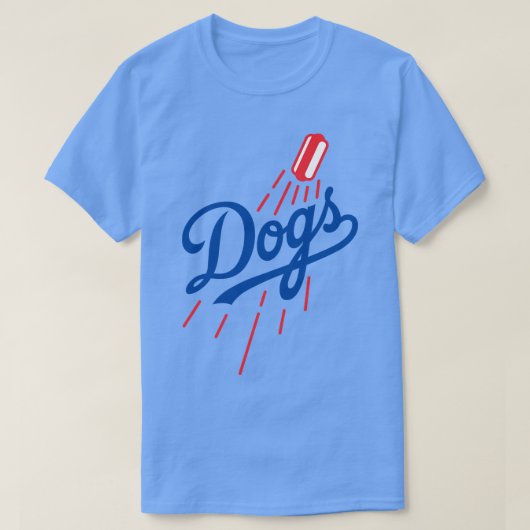 T-shirt Chiens Dodger Blanc (Design devant)