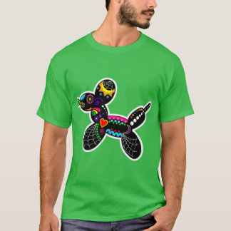 T-shirt Chiens en ballons Crâne de Sucre
