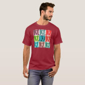 T-shirt Chiens en boîte (Devant entier)