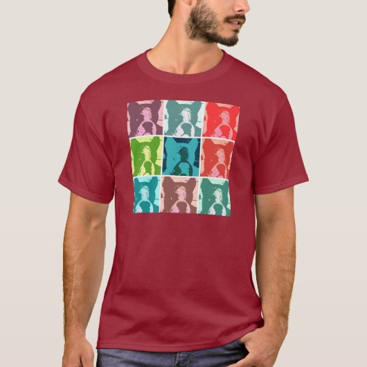 T-shirt Chiens en boîte (Devant)